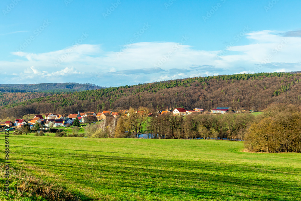 Frühlingsspaziergang durch die wunderschöne Vorderrhön zwischen Bernshausen & Urnshausen - Thüringen - Deutschland