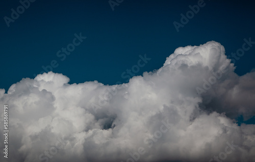 blue sky with clouds