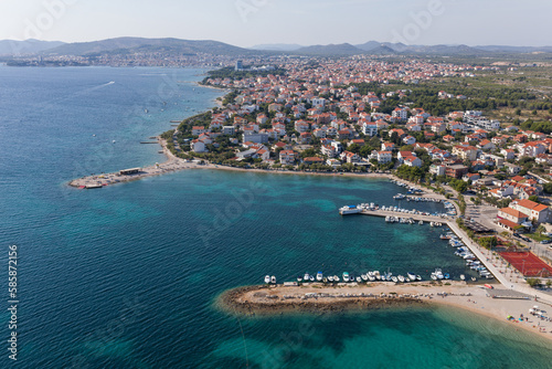 aerial view of the Croatia © mariusz szczygieł