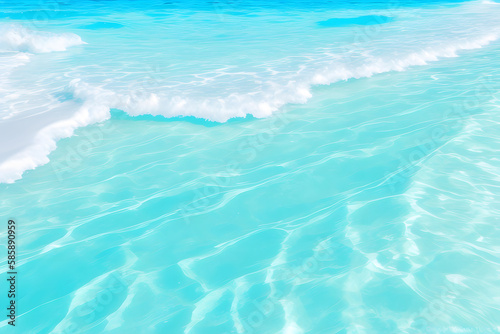 turquoise clear water