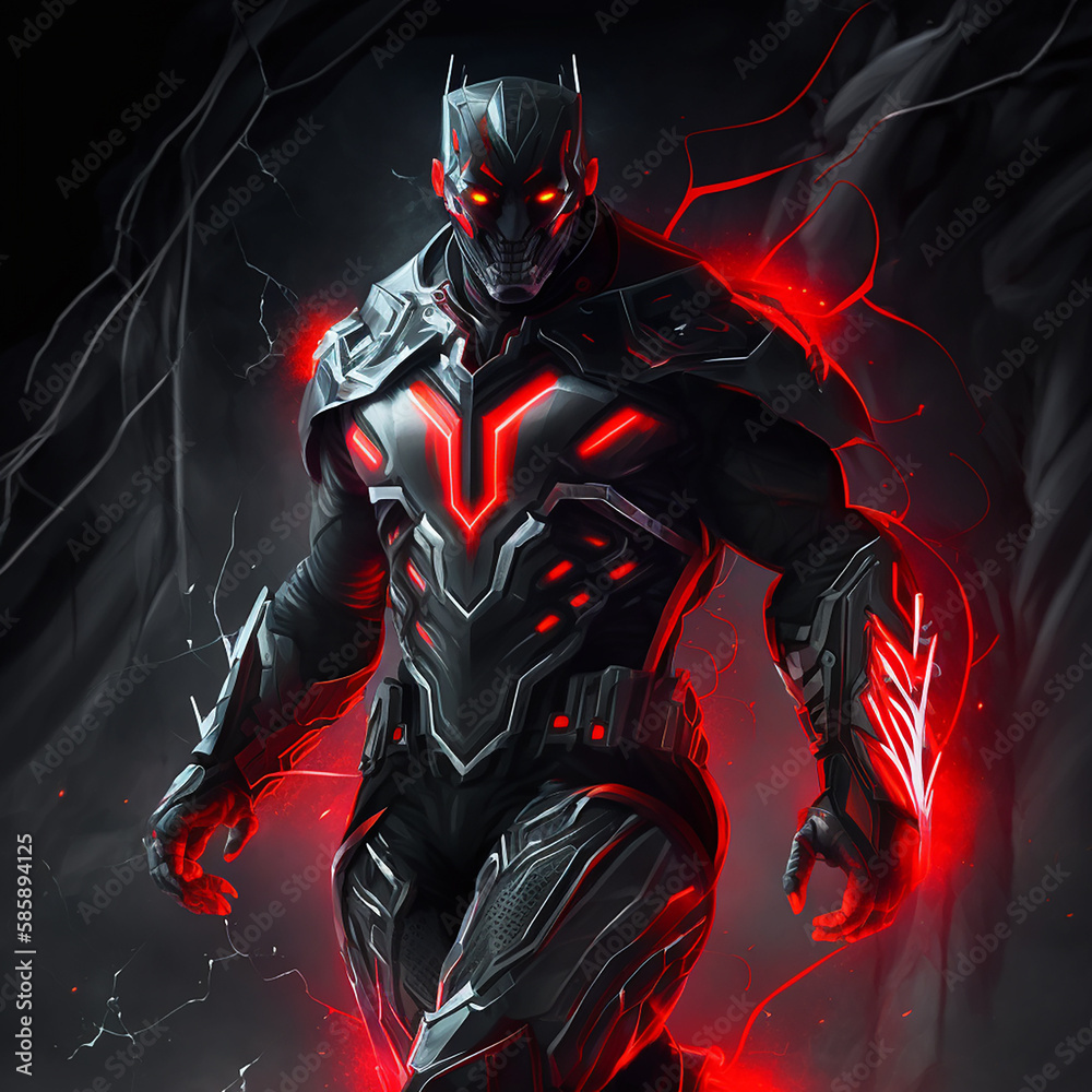 background with character background with character