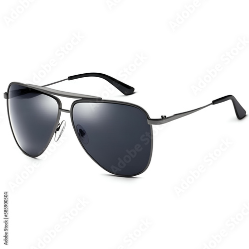 sunglasses isolated on white background - fashion sunglasses - Generative AI