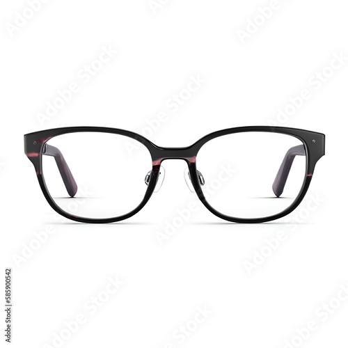 glasses isolated on white background - fashion sunglasses - Generative AI