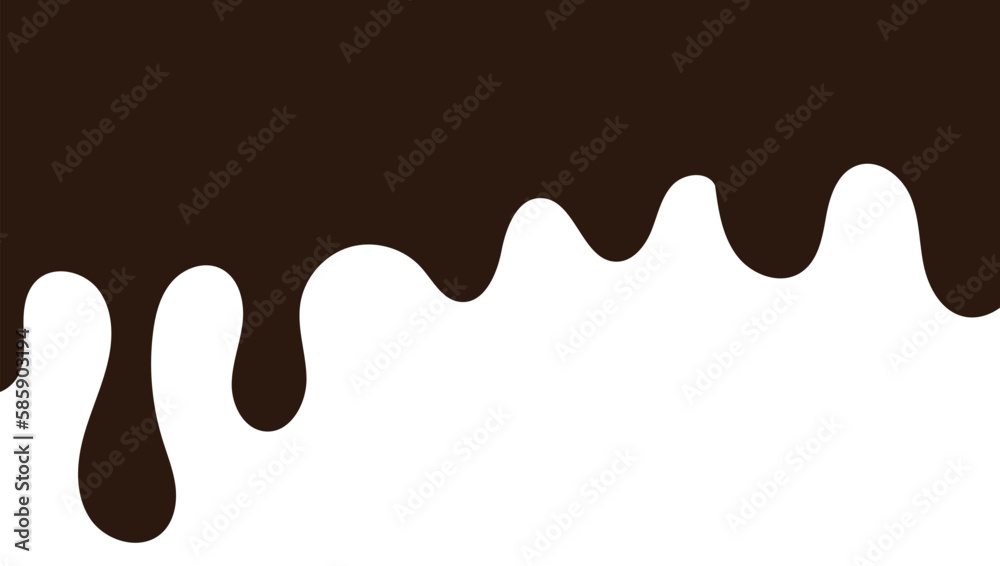 Chocolate drops background. Vector illustration. Chocolate drops background. Vector illustration.