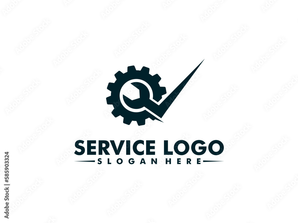 services logo template, Maintenance work icon. Vector services logo template, Maintenance work icon. Vector