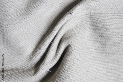 texture of an old white mopping cloth can be used as a background