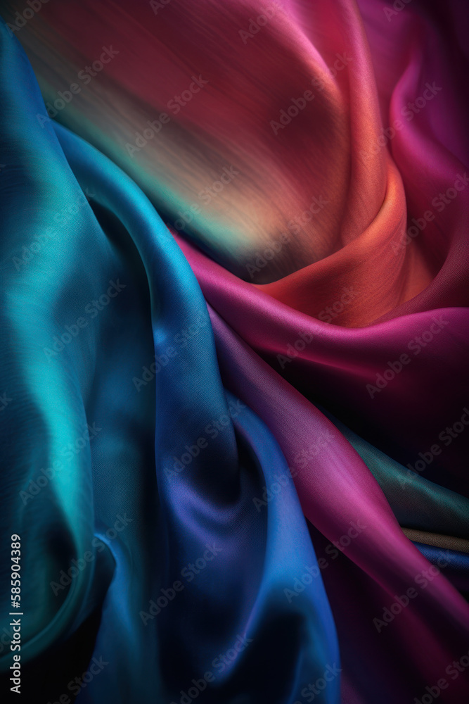 Obraz premium abstract multicolored cotton background 