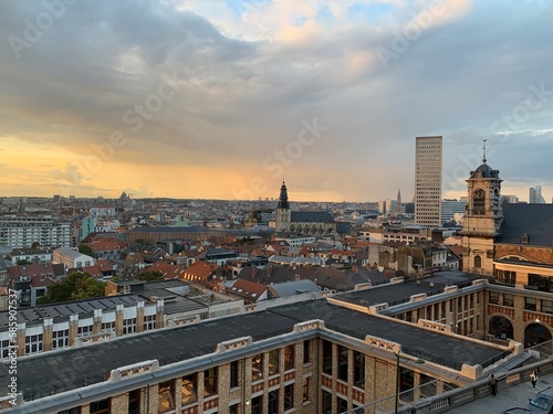 Panoramic view of Brussels, Belgium