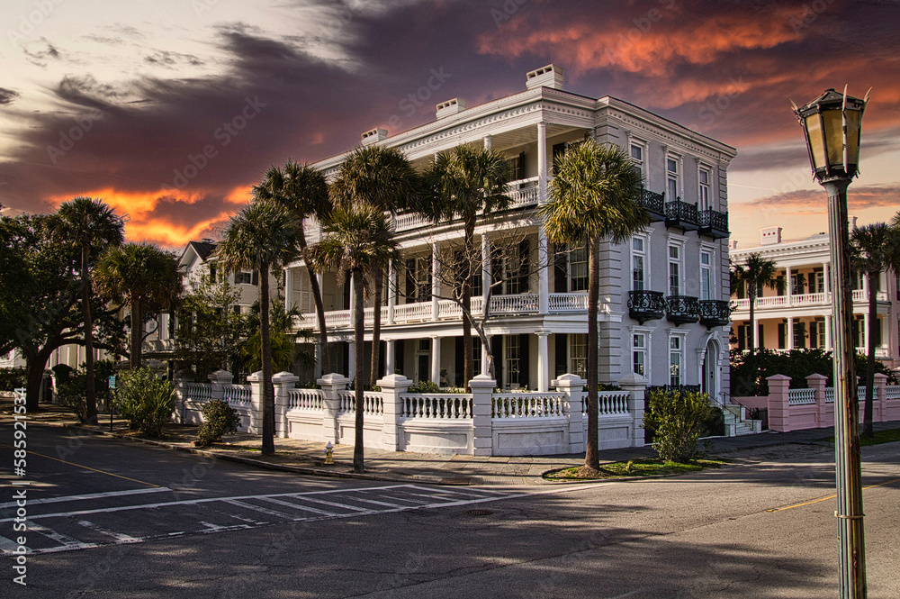 The Corner of East Bay and Battery, Charleston, SC