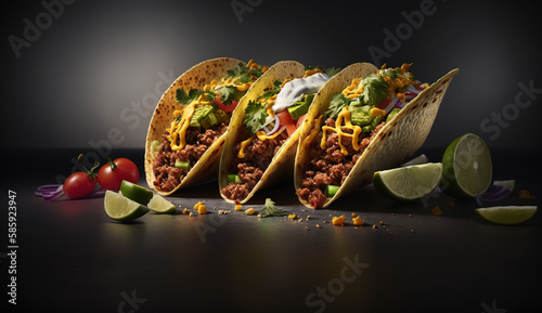 These tacos are the perfect combination of savory and fresh photo
