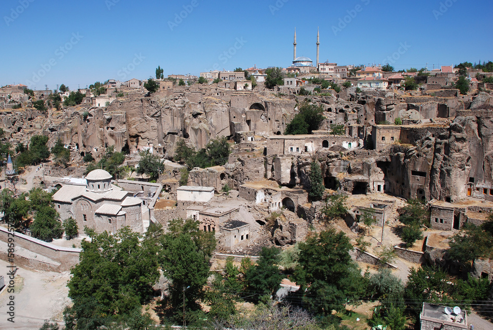 Guzelyurt village in Aksaray, Turkey