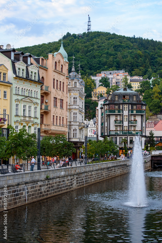 Karlovy Vary, Czech Republic, August 2015
