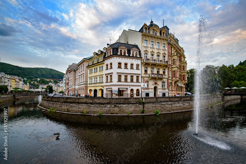 Obraz na płótnie Karlovy Vary (Karlsbad), Czech Republic