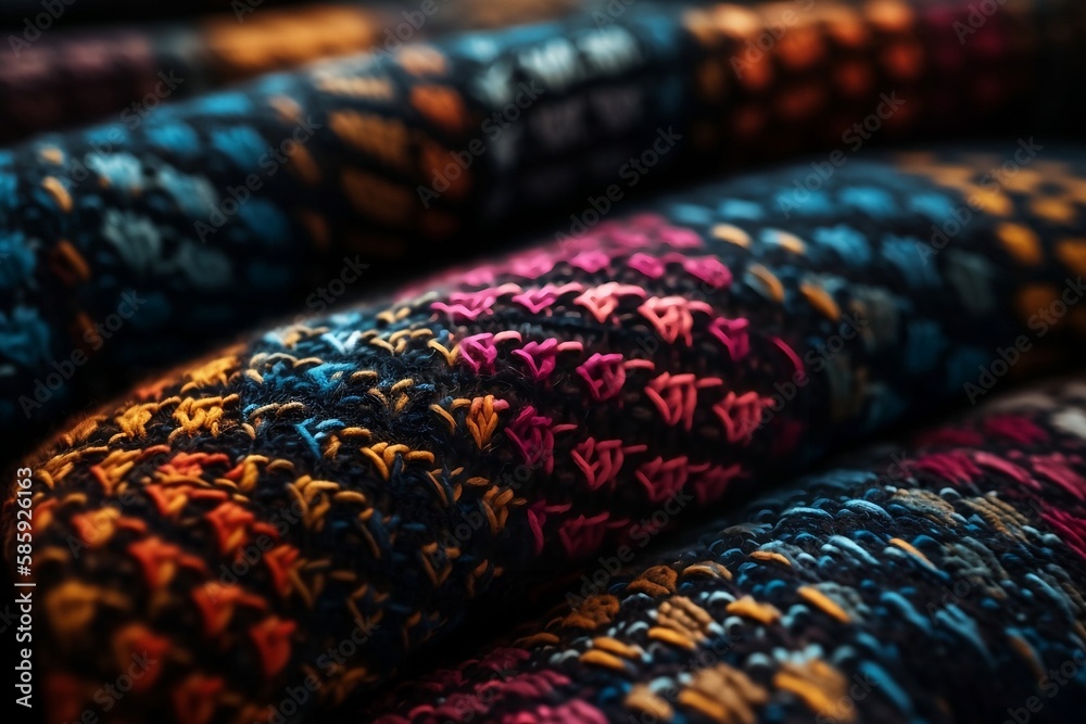 Fototapeta premium 4K Textile Canva