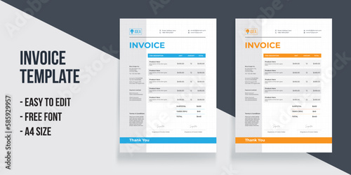 Invoice Template Invoice Layout