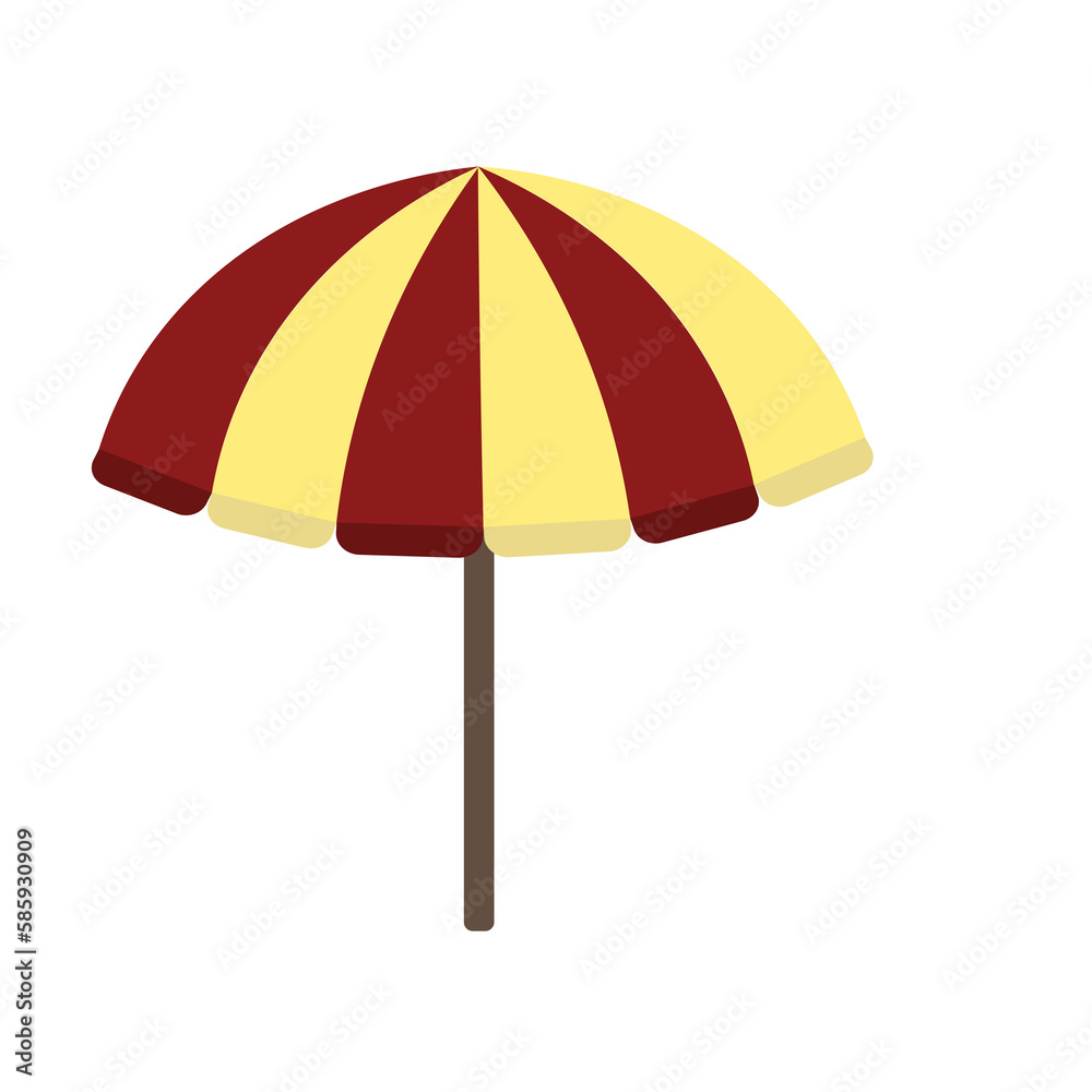 summer beach umbrella icon logo summer beach umbrella icon logo