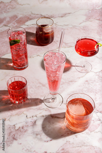 Pink Cocktails
