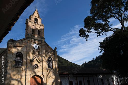 Divine Savior Parish of Sopo, main catholic temple of Sopo, Cundinamarca, Colombia