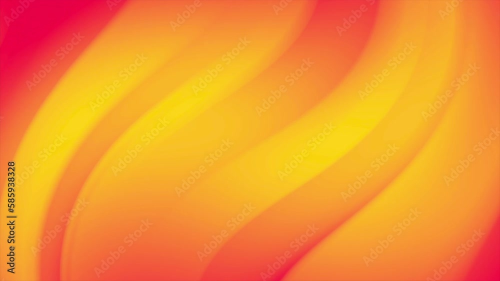 Orange abstract curve wavy, groovy, hippie, flat, clean gradient ...
