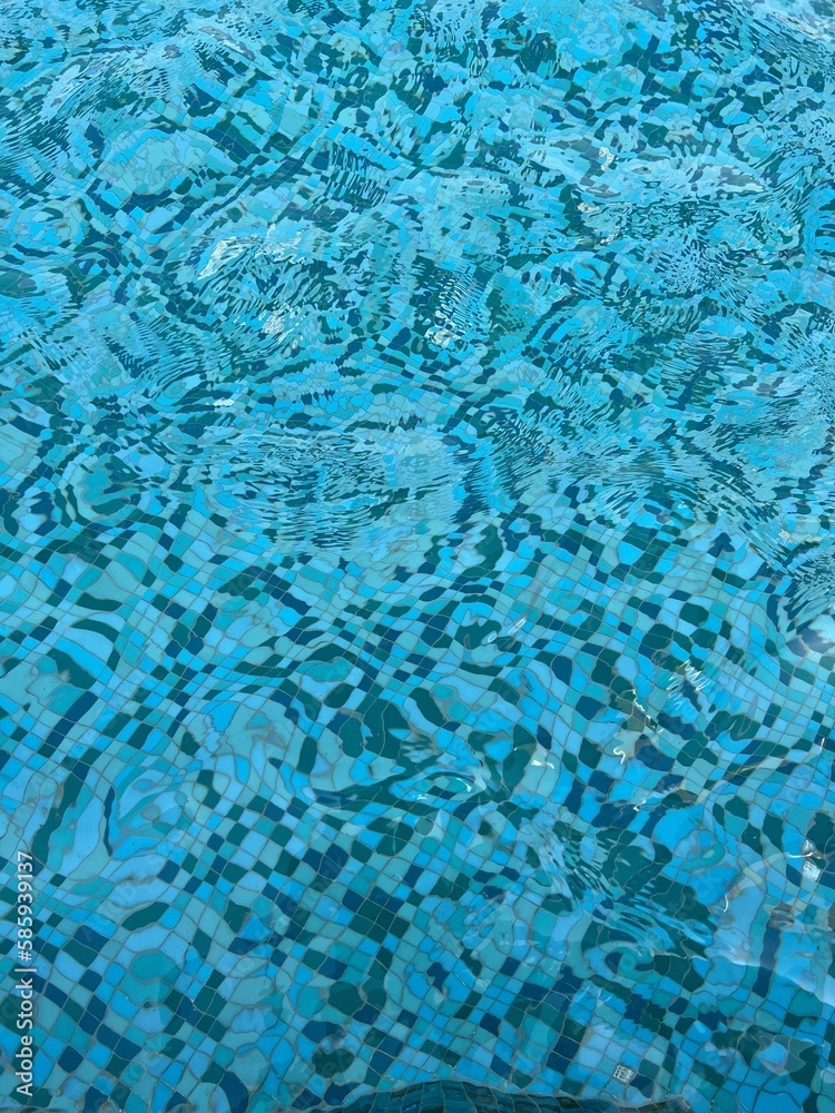 view of the water surface in the outdoor pool