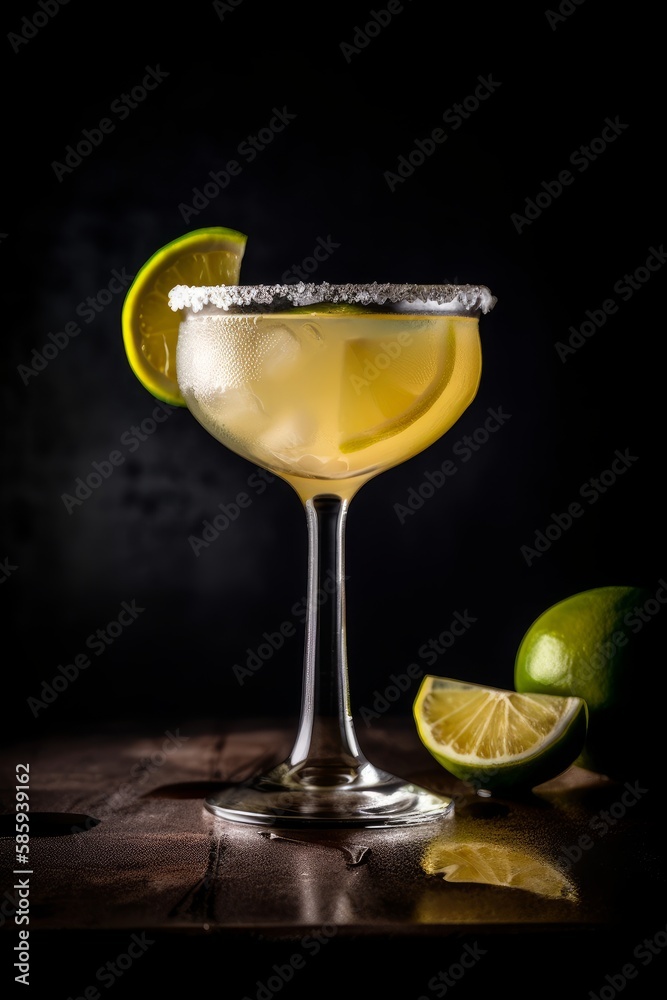 Margarita with lime.