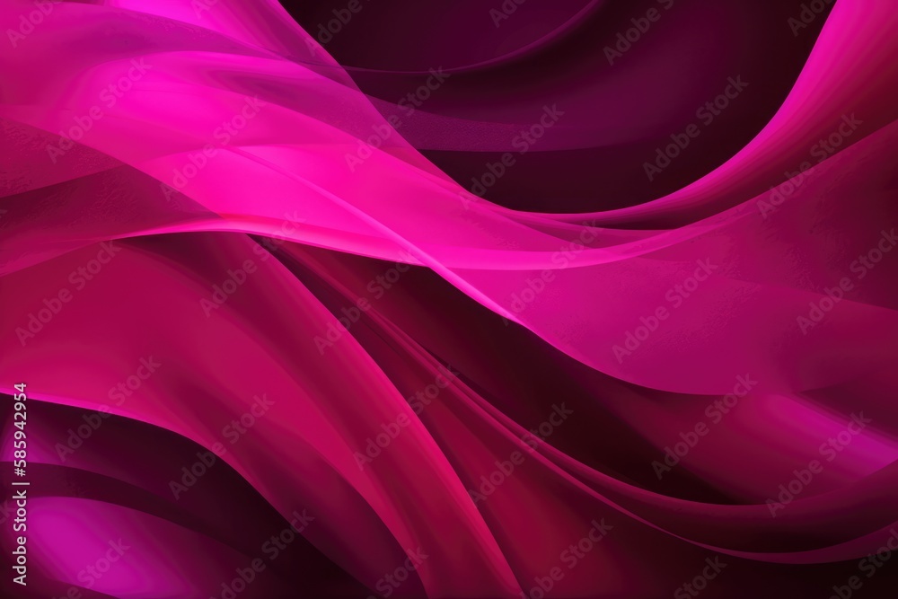Obraz premium pink silk background. Generative AI
