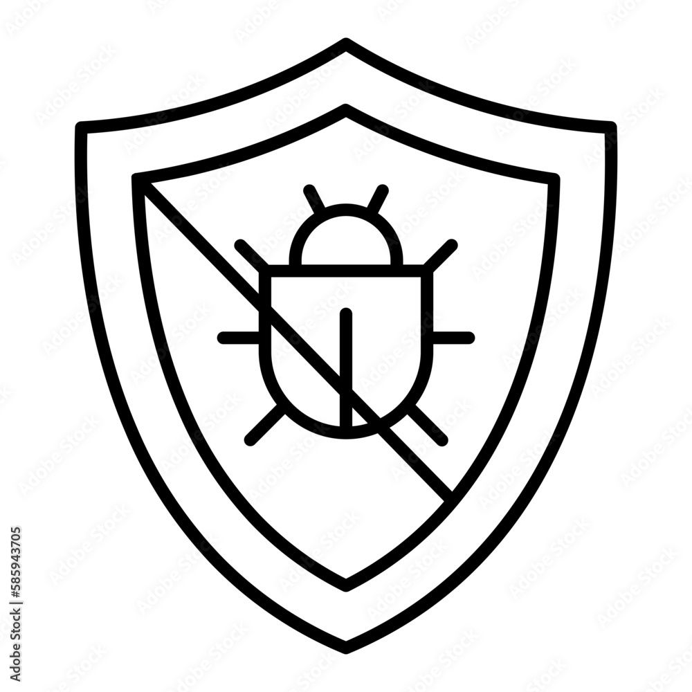 Antivirus Outline Icon