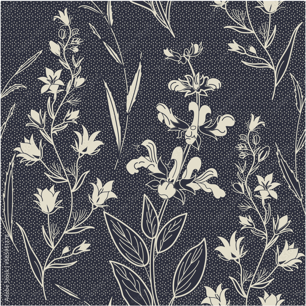 Floral vector background with leaves, plants for greeting card. Abstract natural elements. Silhouette of plant. Print for holiday poster, backdrop, cover, banner, invitation. Trendy design. Floral vector background with leaves, plants for greeting card. Abstract natural elements. Silhouette of plant. Print for holiday poster, backdrop, cover, banner, invitation. Trendy design.