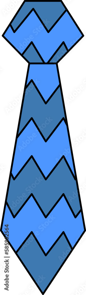 tie design illustration isolated on transparent background tie design illustration isolated on transparent background