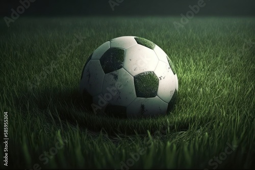 Goal in Sight: Soccer Ball on the Field © Artificial Soul