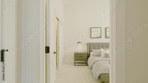 New Residential Home - Luxury Bedroom 