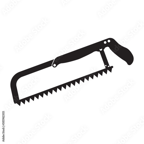 Saw icon logo,illustration template design
