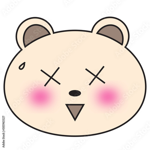 Cartoon Bear Animal Expression