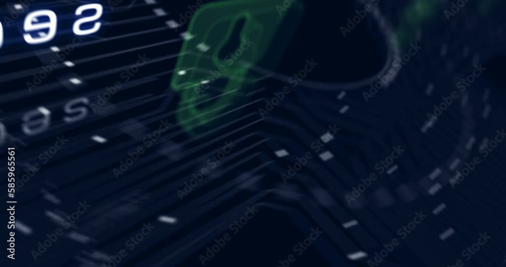 Cyber security and digital computer protection with padlock symbol abstract cyber concept. Digital technology background seamless and loopable dynamic 3d animation. Cyber security and digital computer protection with padlock symbol abstract cyber concept. Digital technology background seamless and loopable dynamic 3d animation.
