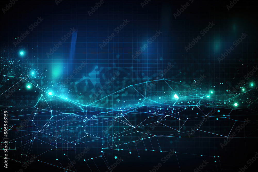 abstract technology background. Generative Ai abstract technology background. Generative Ai
