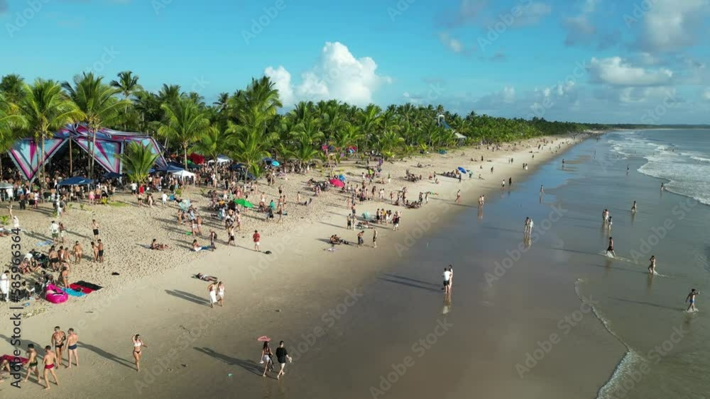 Praia Paradisíaca Pratigi Ituberá Bahia Festival Universo Paralello Paralelo Camping Rave Trance Techno House Música Eletrônica Palco Tenda Verão Janeiro Calor Brasil Verao Viagem Turismo Natureza
