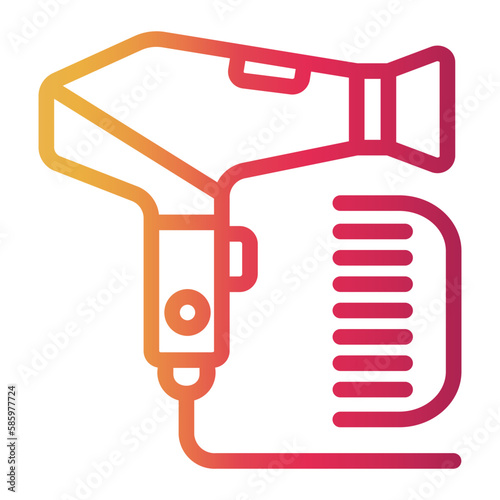 hair dryer icon