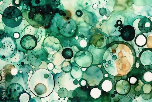 abstract watercolor splash background, generative ai