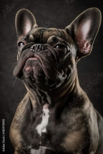 french bulldog portrait © diego