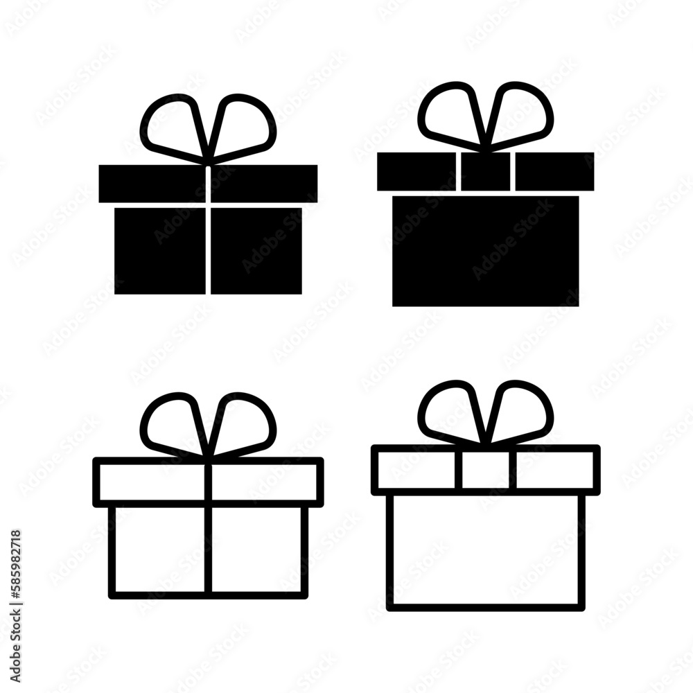 Gift icon vector illustration. gift sign and symbol. birthday gift Gift icon vector illustration. gift sign and symbol. birthday gift