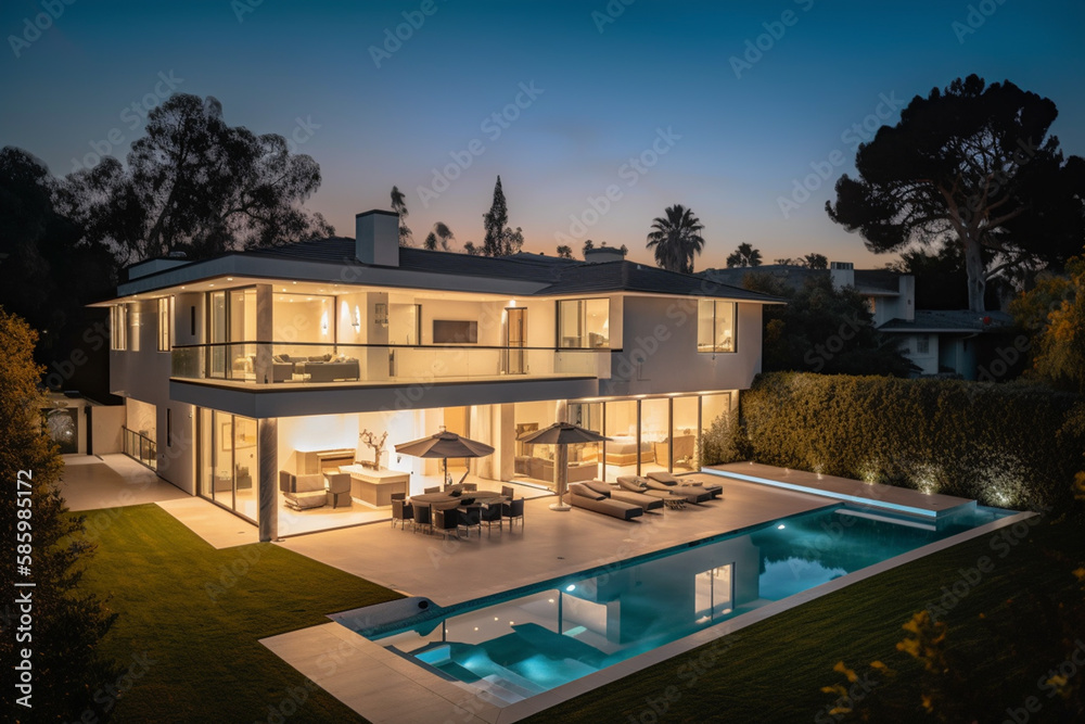 Villa in Beverly Hills, California. Holiday Rentals Los Angeles, luxyry