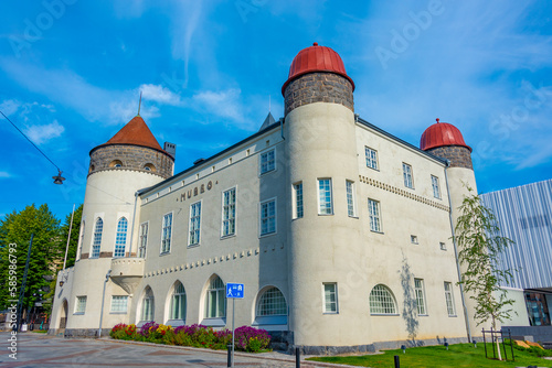 View of Museum of Kuopio in Finland photo