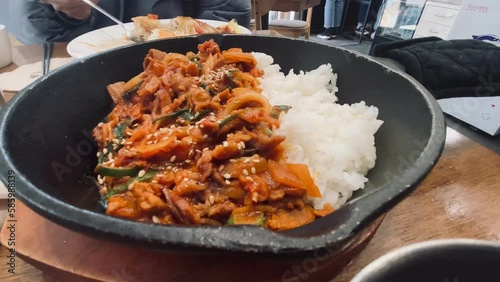 한국,서울,음식점,음식,제육볶음,점심 photo