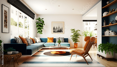 Credible_architectural_photography_of_a_modern_living_room © Pierre