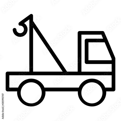 Tow truck icon
