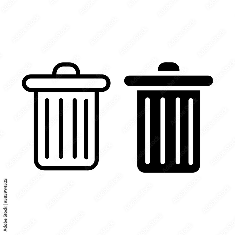 Delete vector icon flat illustration on white background..eps Delete vector icon flat illustration on white background..eps