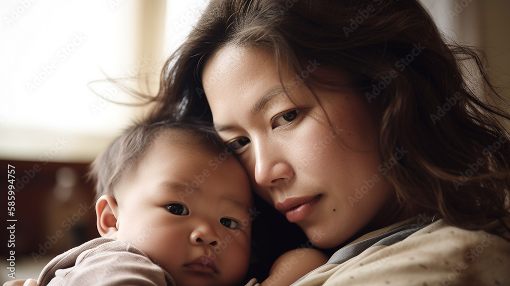 Happy beautiful mother and her toddler. Mother's Day stock photos, Mother's Day images, Mother's Day photography, AI, Generative Image Happy beautiful mother and her toddler. Mother's Day stock photos, Mother's Day images, Mother's Day photography, AI, Generative Image