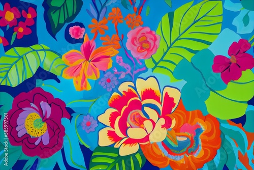 flower pattern illustration
