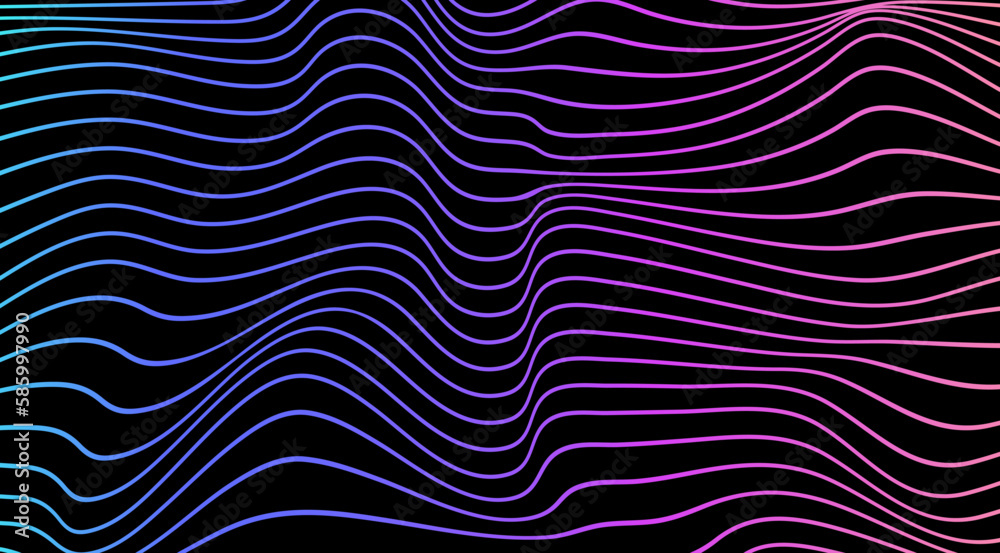 Retrowave abstract background. Trippy psychedelic backdrop with glitch and liquid effect. Holographic abstract background. Psychedelic vaporwave backdrop with liquid, glitch, holographic effect. 