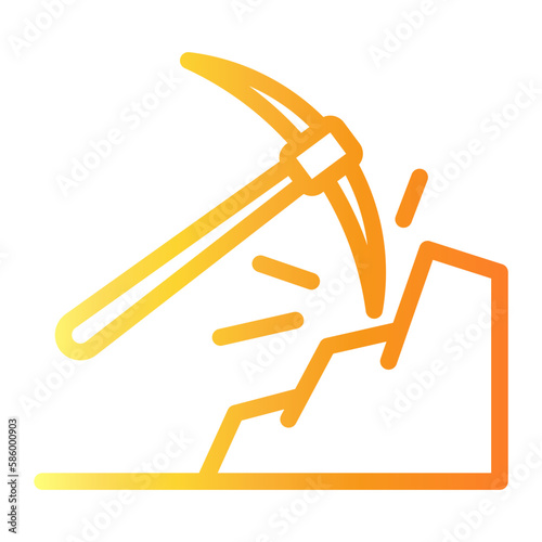 mining axe icon
